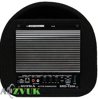 Автосабвуфер Supra SRD-T25A активный