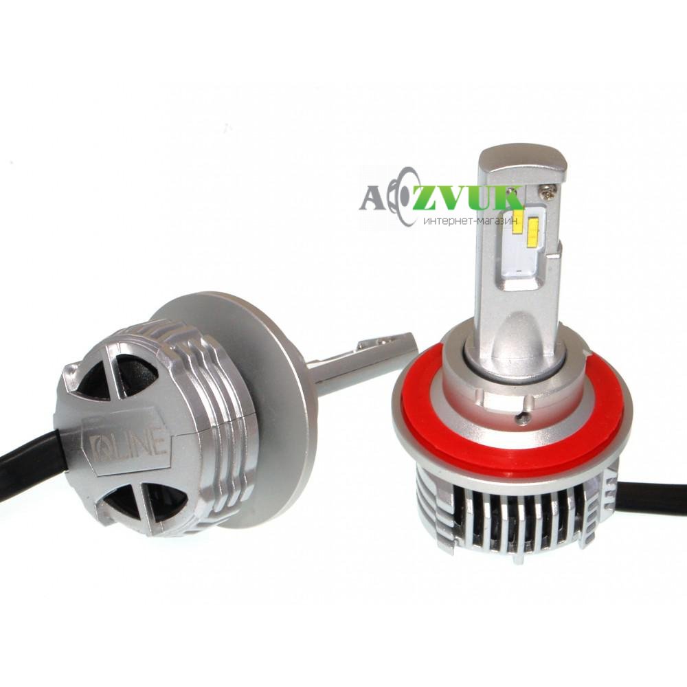 Светодиодные лампы (led) QLine Hight V H13 H/L 6000K