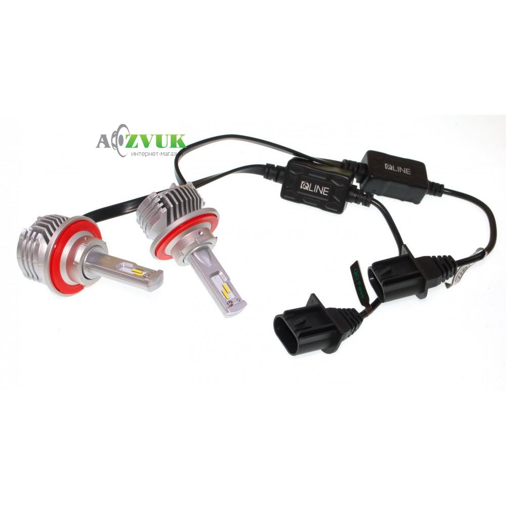 Светодиодные лампы (led) QLine Hight V H13 H/L 6000K