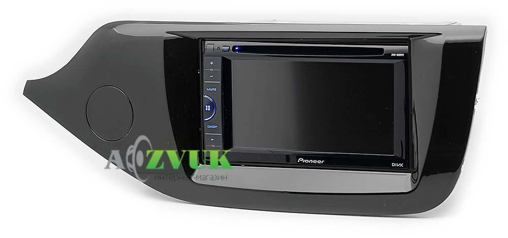 Рамка переходная Carav 11-519 KIA Ceed 2012+ piano black