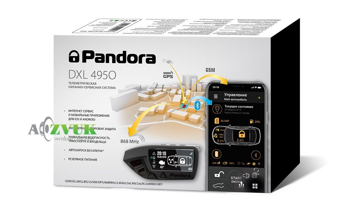 Автосигнализация Pandora DXL 4950