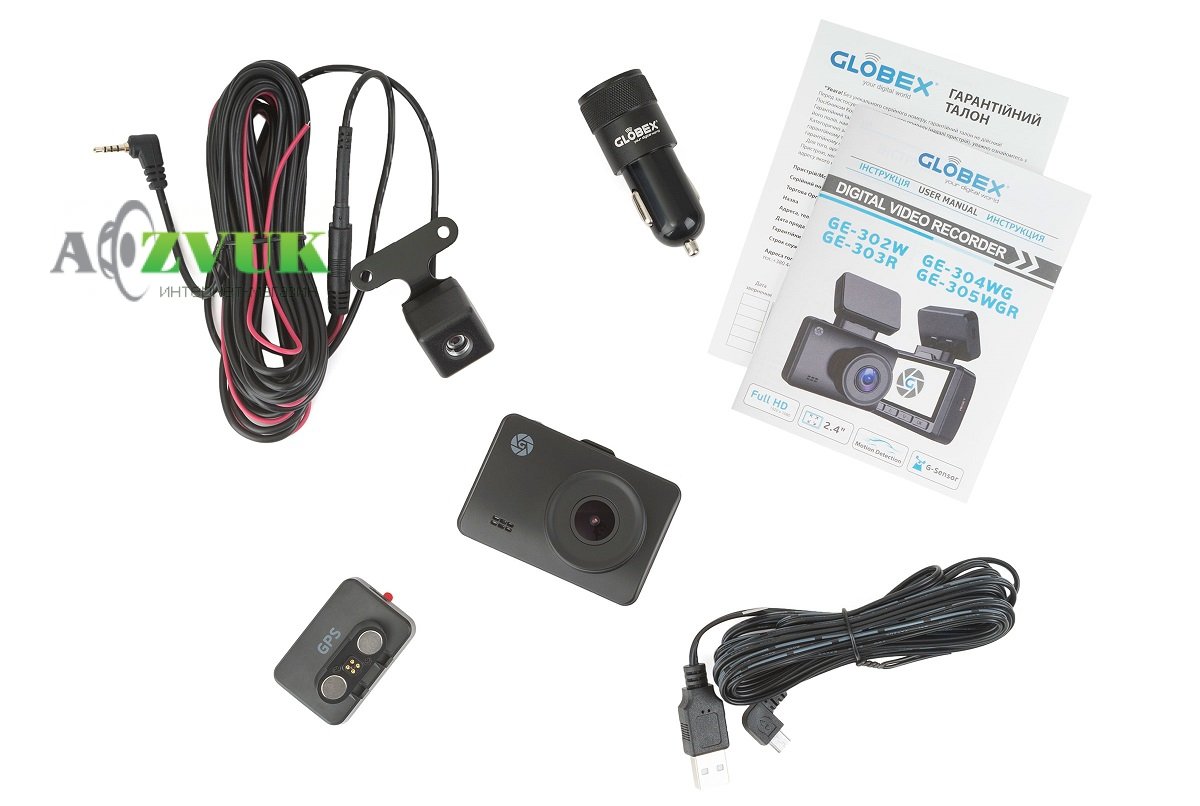 Видеорегистратор Globex GE-305WGR