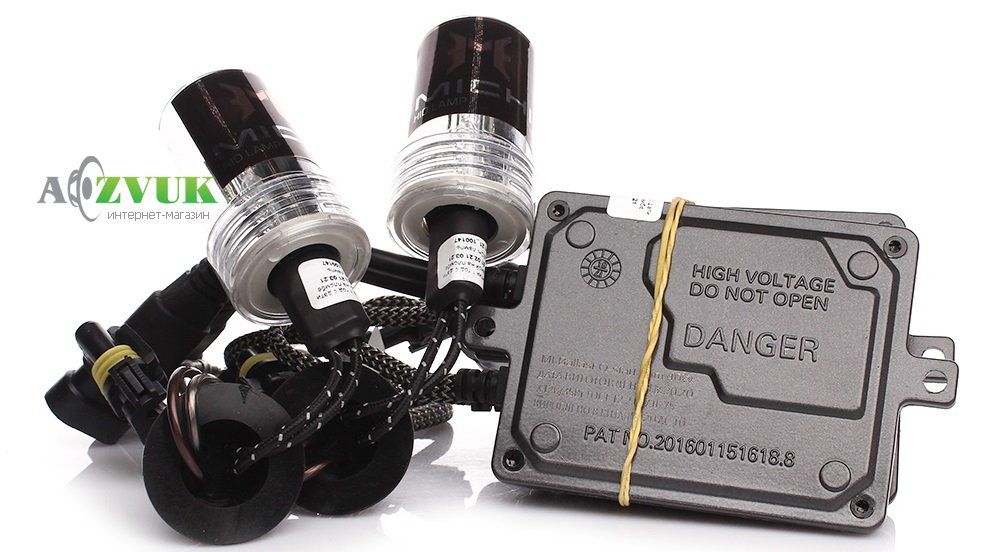 Комплект ксенона Michi H3 4300K Ballast Q-start Slim 40W