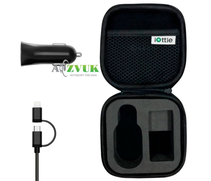  Зарядное для портативных устройств iOttie iTap Magnetic Mounting and Charging Travel Kit (HLTRIO110)