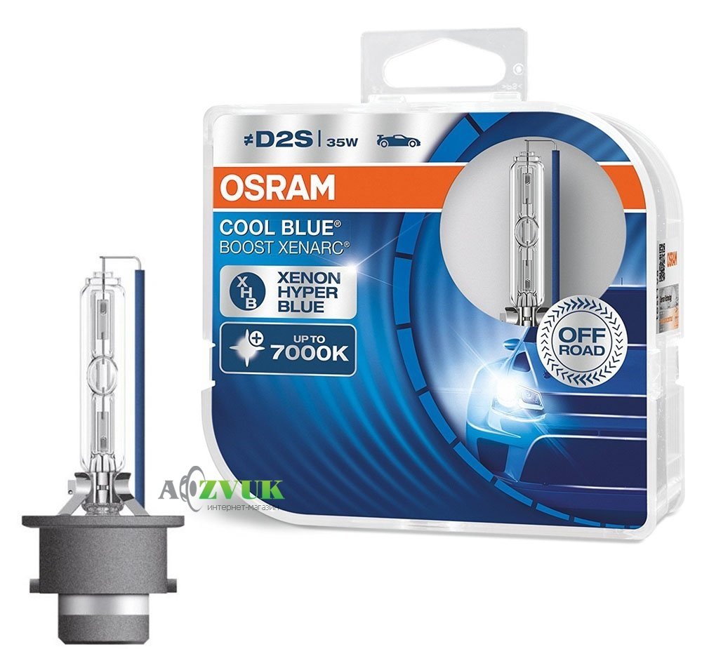  Лампы Osram Xenarc Cool Blue Boost D2S 66240CBB-HCB-DUOBOX (2 шт.)