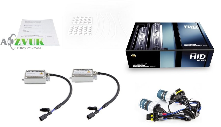 Комплект ксенона Infolight HB3(9005) 5000K 35W