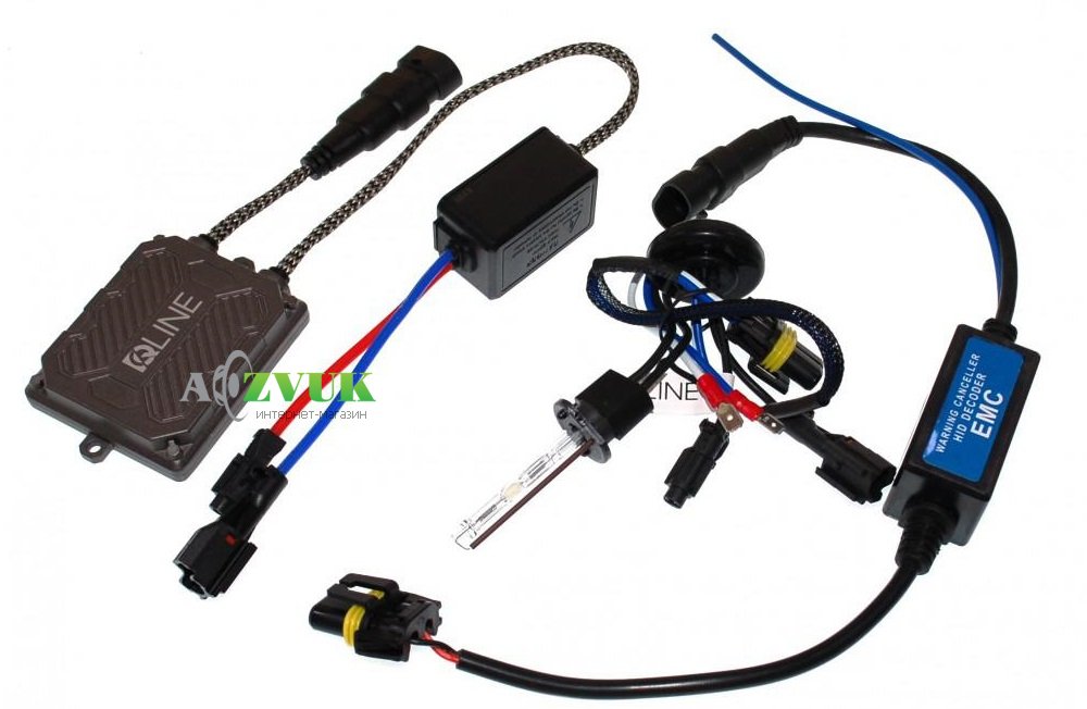 Комплект ксенона QLine Max Light Н1 4300К