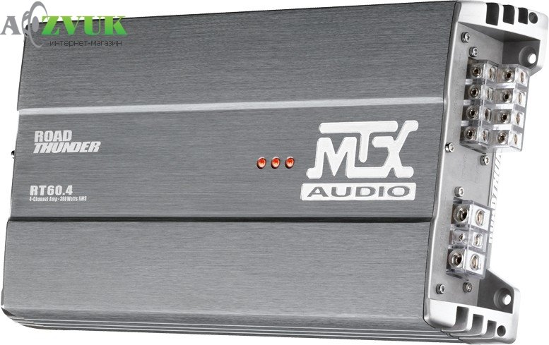 Автомобильный усилитель звука MTX RT60.4