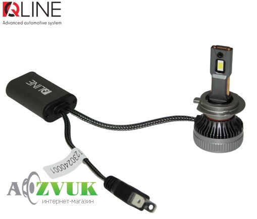 Светодиодные лампы (led) QLine DualVision 65W H7 24V 6000K