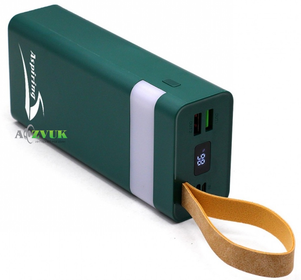 Портативный аккумулятор Aspiring Light 30 PD 22.5W 30000mAh