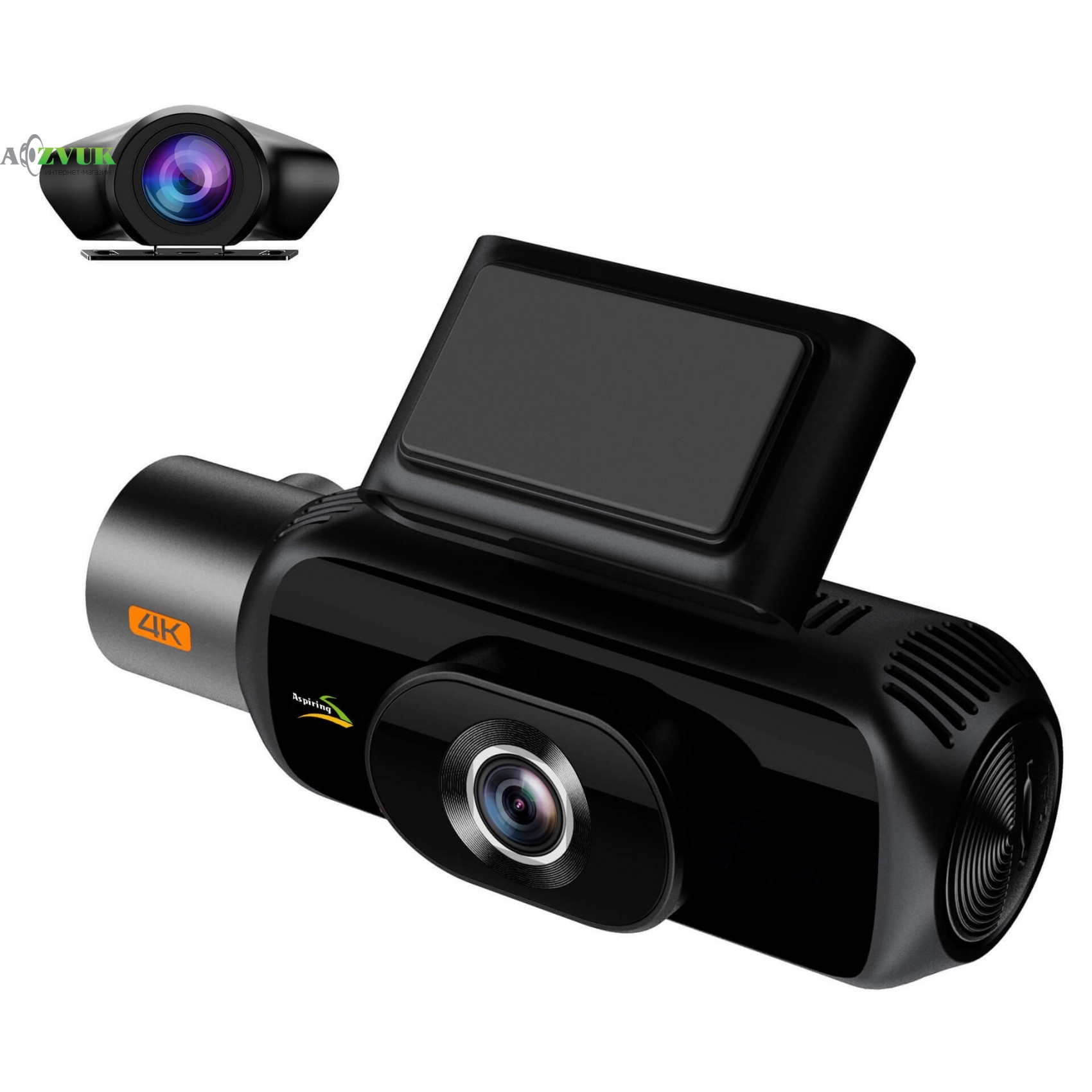 Видеорегистратор Aspiring Griffon 2 Wi-Fi 4К, 3 channels