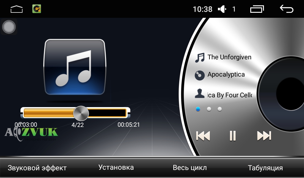 Штатная Магнитола AudioSources-T90-810A-Skoda