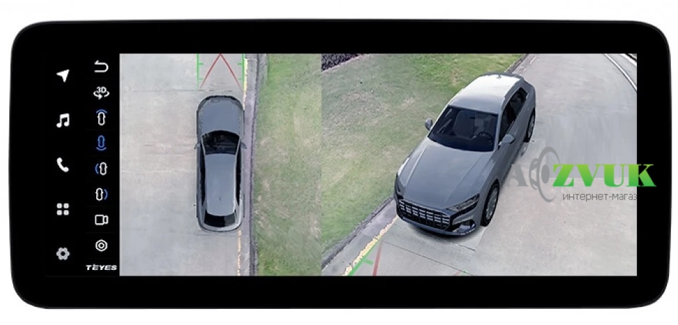 Мультимедиа ресивер Teyes LUX ONE 6+128 Gb 360 12.3