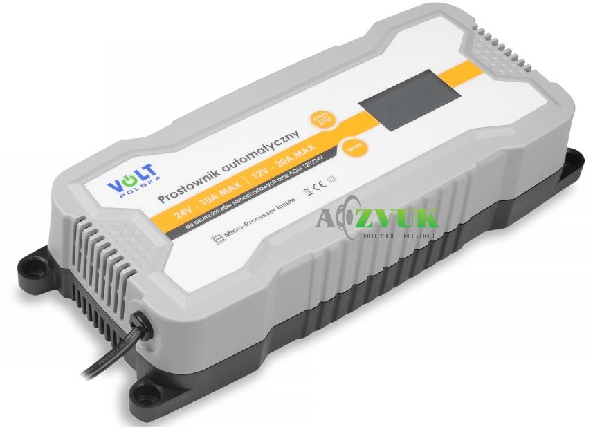  Зарядний пристрій Volt Polska 12/24V 20A LCD