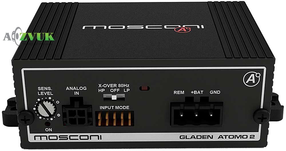 Автомобильный усилитель звука Mosconi Gladen Atomo 2