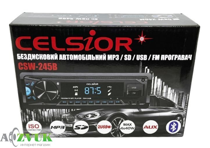 Автомагнитола Celsior CSW-245B