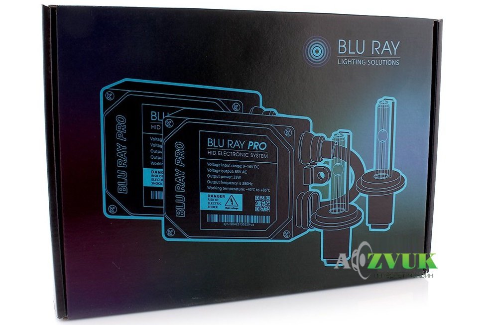 Комплект ксенона Blu Ray H3 6000K 35W