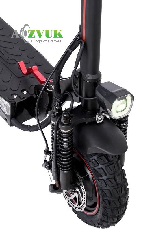  Электросамокат Crosser T4 Turbo-S (1500 Вт х 2 мотора; 60 В; 15 А/ч) колёса 10 воздух с камерой (Черный)