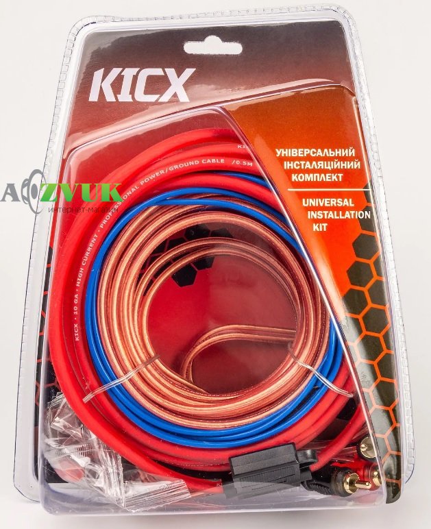  Набор для подключения усилителя Kicx SAK10-U