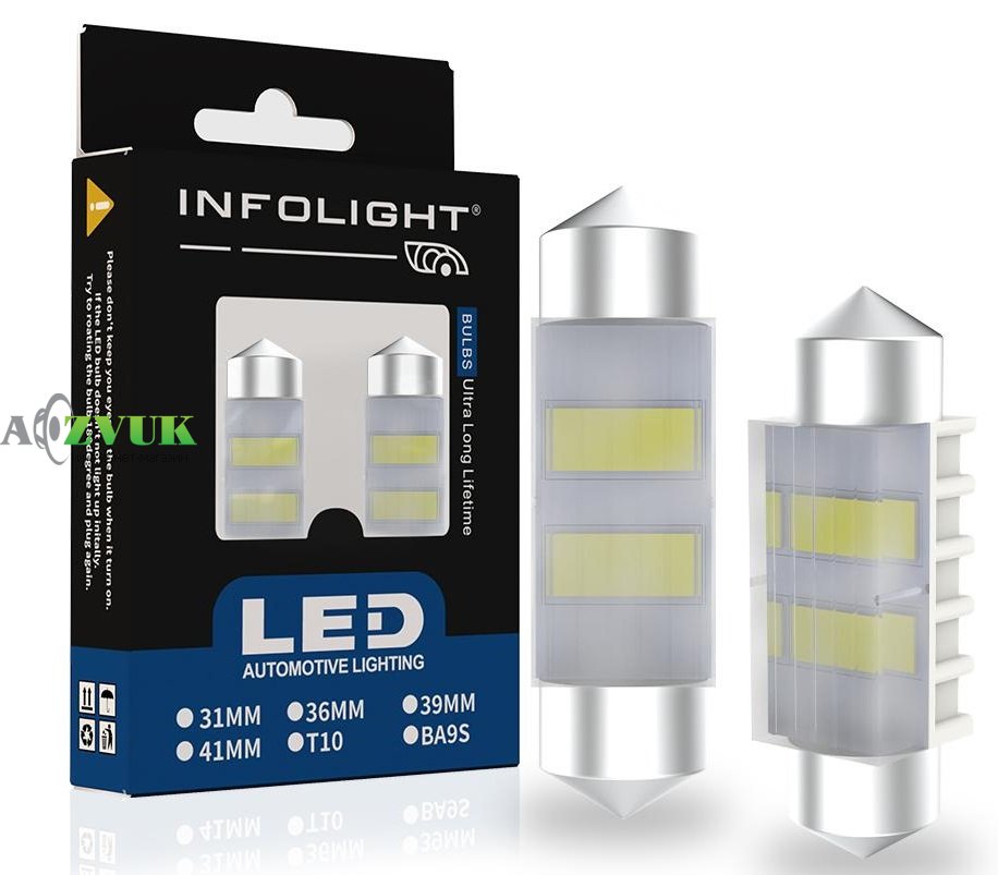 Светодиодные лампы (led) Infolight C5W-FS-36 (36mm)