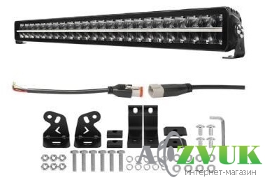 Фары дневного света Starlight SL-3342 дальний свет WHITE+DRL 180W 20000Lm 12/24V (107см)