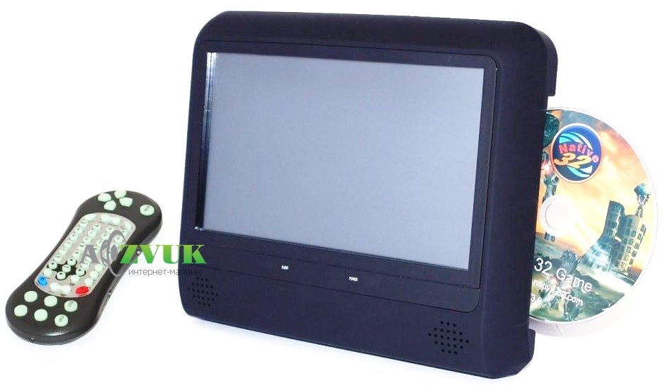 Монитор в подголовник Klyde Ultra MBW 925 BL черный