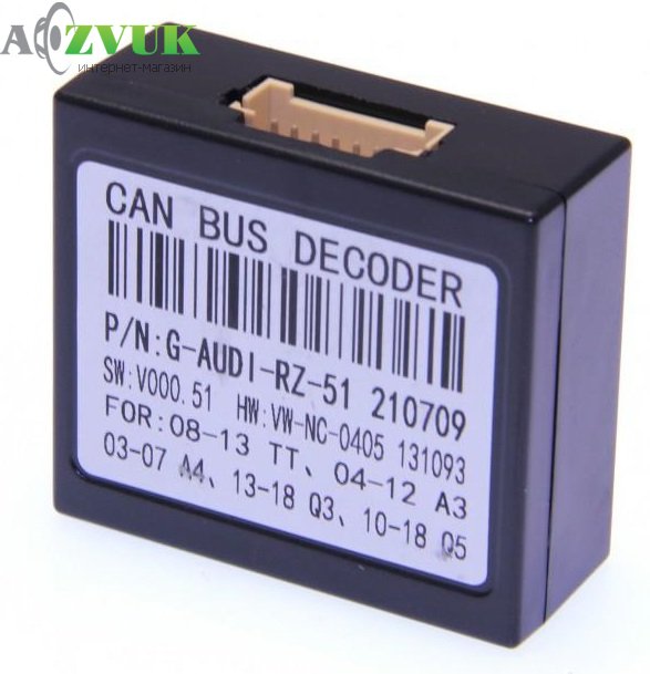  CAN блок CraftAudio Raise G-AUDI-RZ-51 Audi TT 08-13, A3 04-12, A4 03-07, Q3 13-18, Q5 10-18