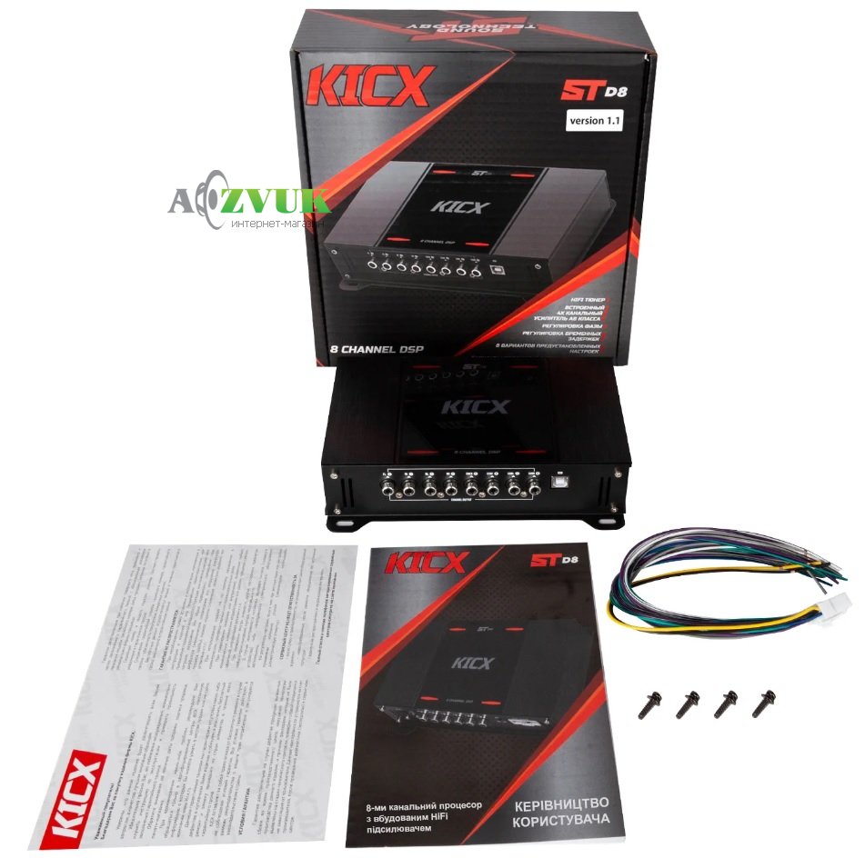  Процесор Kicx ST D8 (version 1.1)