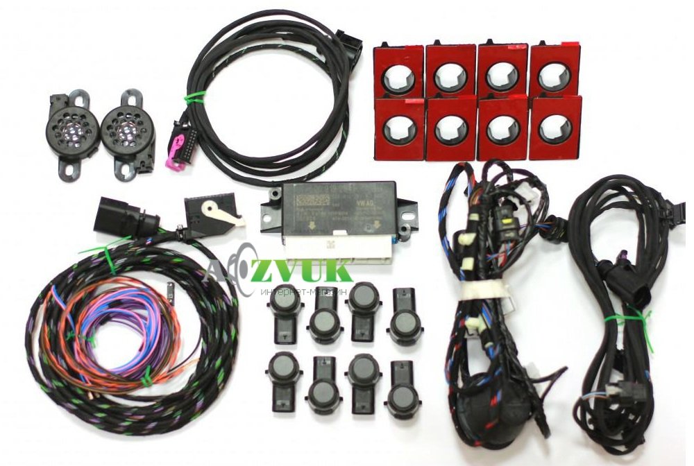 Парктроник Valeo MQB 8D Black