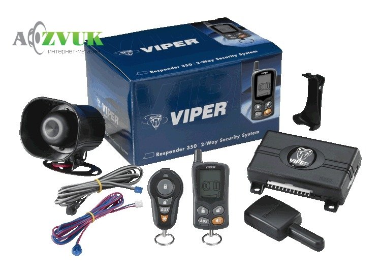 Автосигнализация Viper 350 2-Way с сиреной