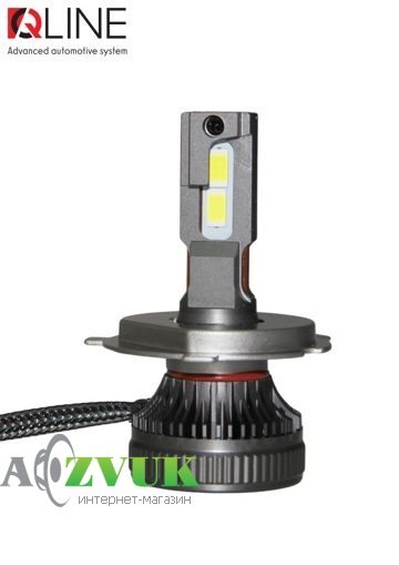Светодиодные лампы (led) QLine DualVision 65W H4 24V 6000K