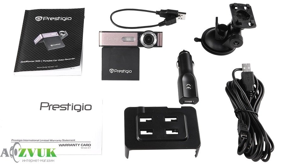 Видеорегистратор Prestigio Roadrunner 505