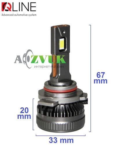 Светодиодные лампы (led) QLine DualVision 65W HIR2 6000K
