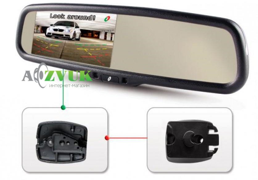  Переходное крепление к зеркалу Gazer MB019 Honda, Subaru, Suzuki