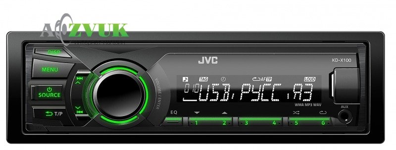 Автомагнитола JVC KD-X100EE