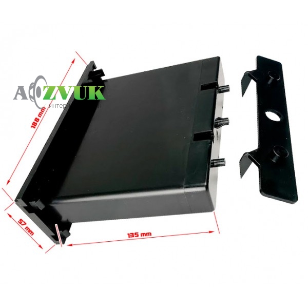 Рамка переходная Карман 1 DIN AWM 781-35-067 для автомобилей Volkswagen, Skoda, Seat, Mercedes