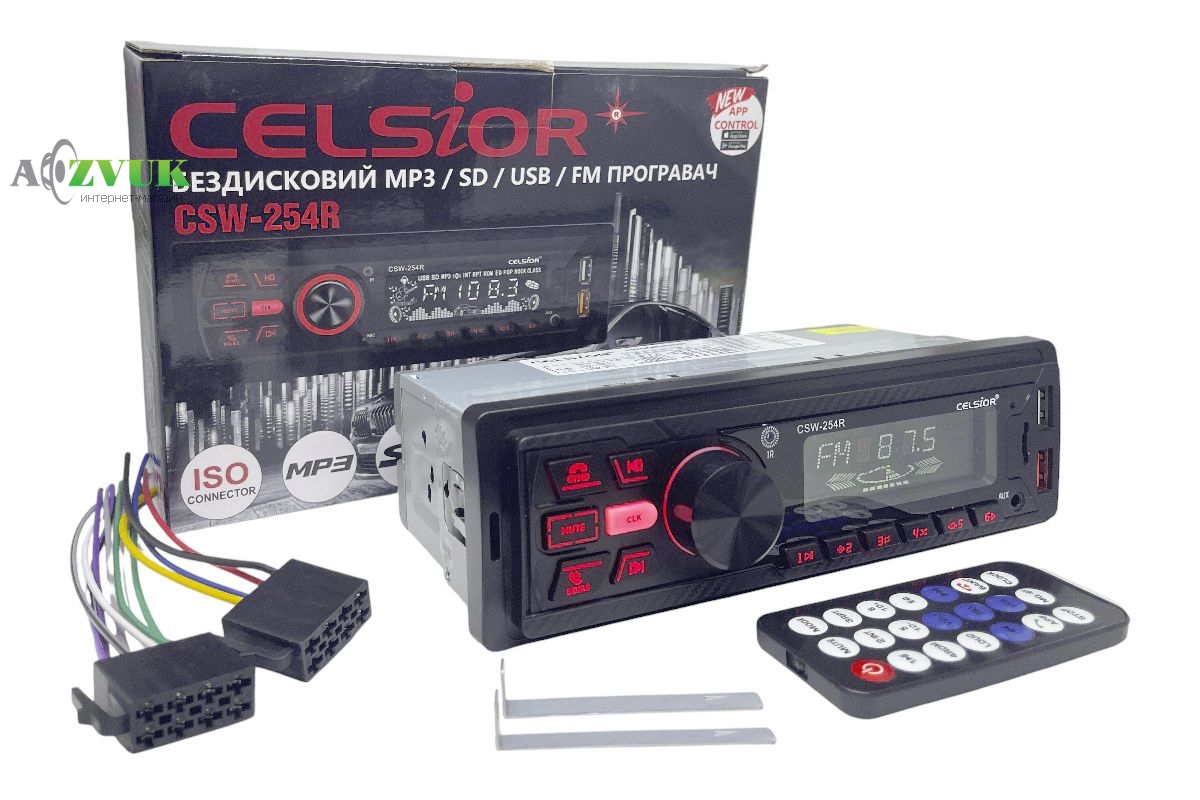 Автомагнитола Celsior CSW-254R