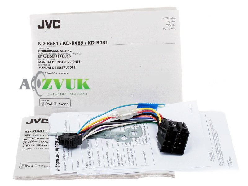 Автомагнитола JVC KD-R681
