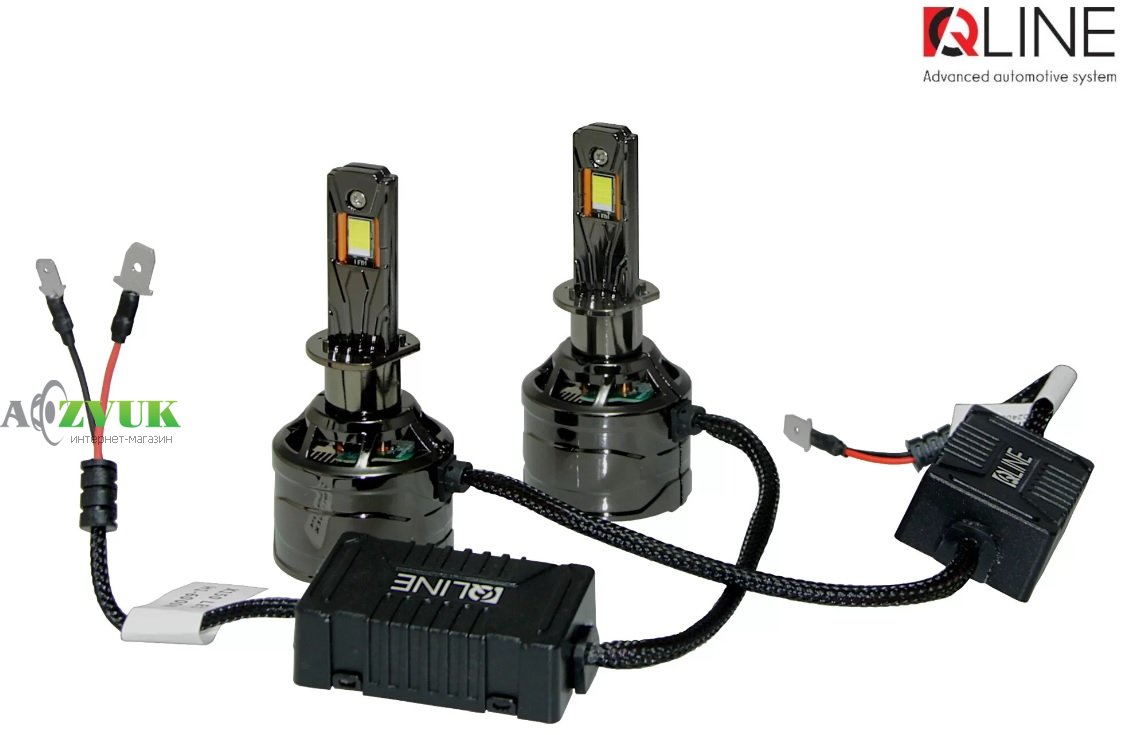 Светодиодные лампы (led) Qline WD High Power H1 6000K