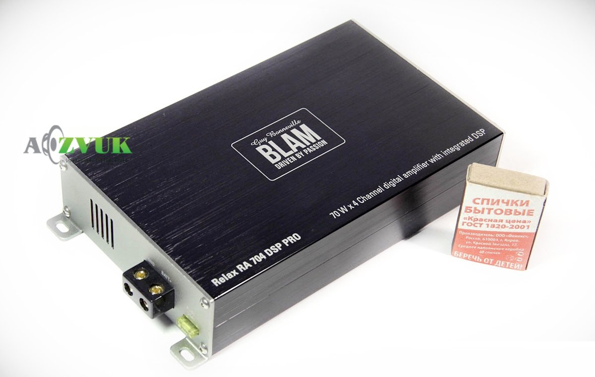 Автомобільний підсилювач звуку Blam RA 704 DSP PRO