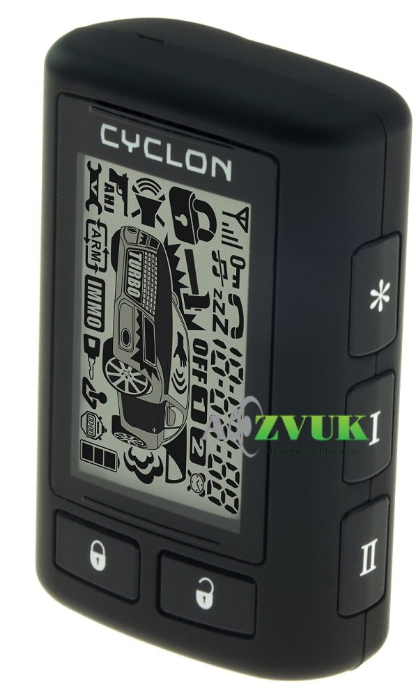Автосигнализация CYCLON T-350D без сирены