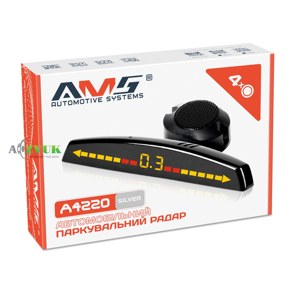 Парктроник AMS A4220 Silver