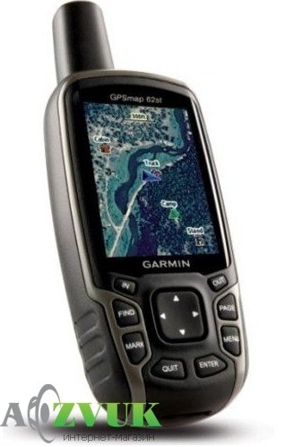 Портативный GPS навигатор Garmin GPSMAP 62ST