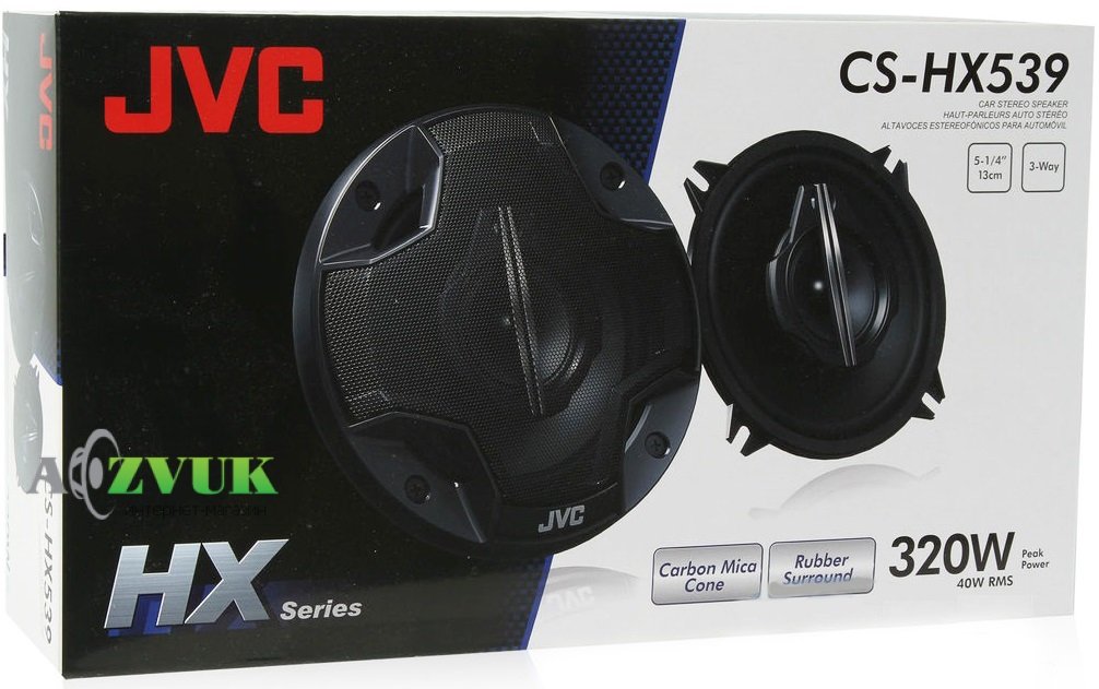 Автоакустика JVC CS-HX539U