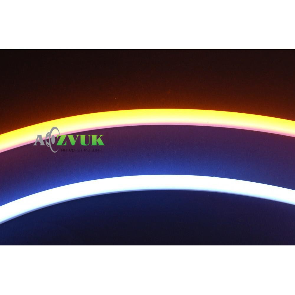  Светодиодная (LED) лента гибкая Baxster белая-желтая бегущая 60см v2