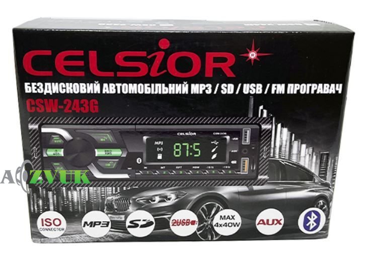 Автомагнитола Celsior CSW-243G