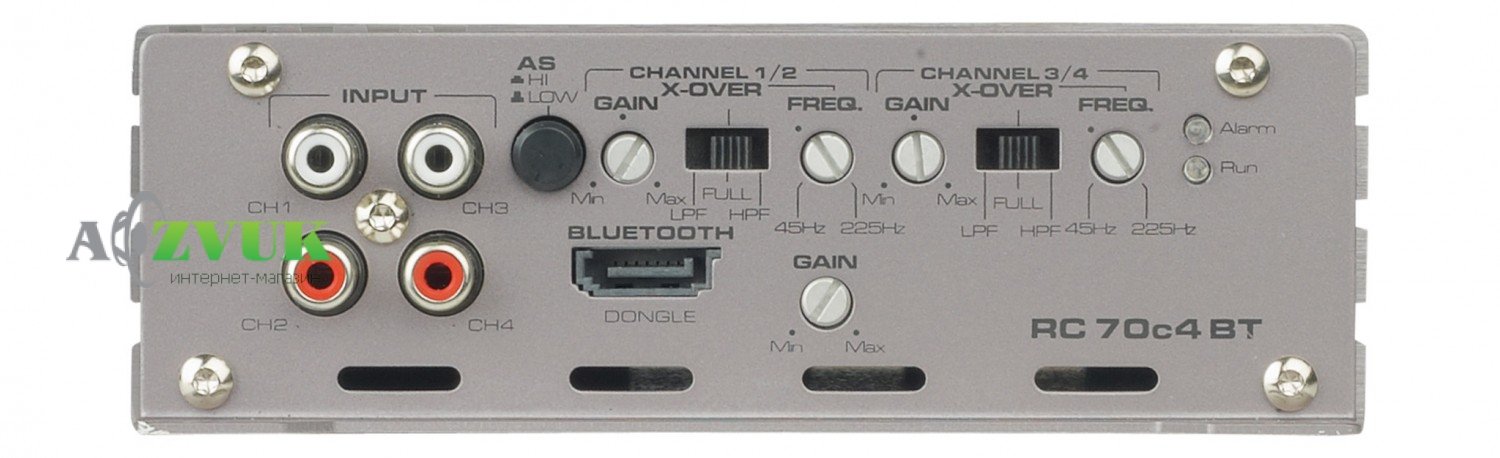 Автомобильный усилитель звука Gladen Audio RC 70c4 BT