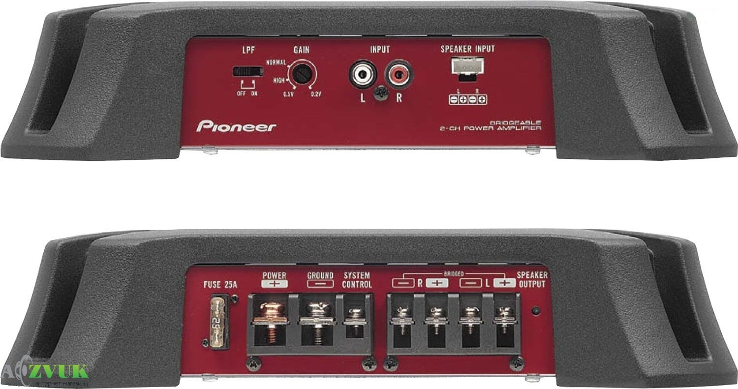 Автомобильный усилитель звука Pioneer GM-3500T