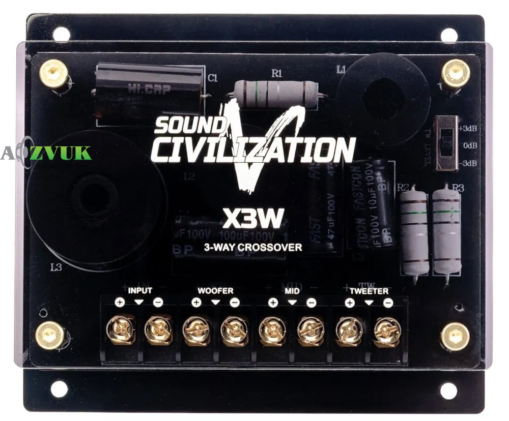  Кроссовер Kicx Sound Civilization X3W