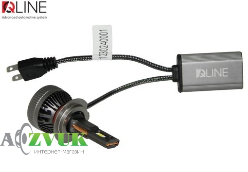 Светодиодные лампы (led) QLine DualVision 65W H7 6000K